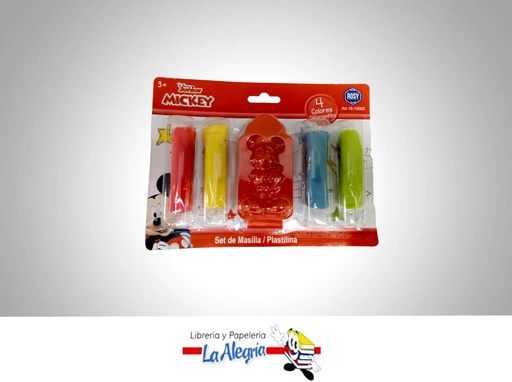 [7850716100029] PLASTILINAMICKEY MOUSE 114 GR    
