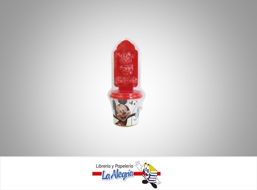 [7850716100043] PLASTILINA MICKEY MOUSE CON MOLDE 4 COLORES    