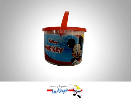 [7850716100104] PLASTILINA CON MOLDE 4 COLOR MICKEY MOUSE    