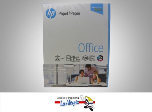 [7891173019448] RESMA PAPEL 500H BASE 20 CARTA MARCA HP