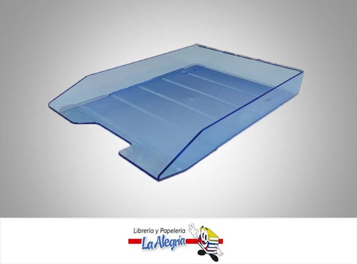 [7896292221123] BANDEJA ACRILICA 1 NIVEL REF211 AZUL MARCA ACRIMET   