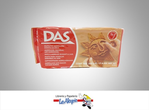 [8000144043002] PASTA PARA MOLDEAR TERRACOTA 500G    