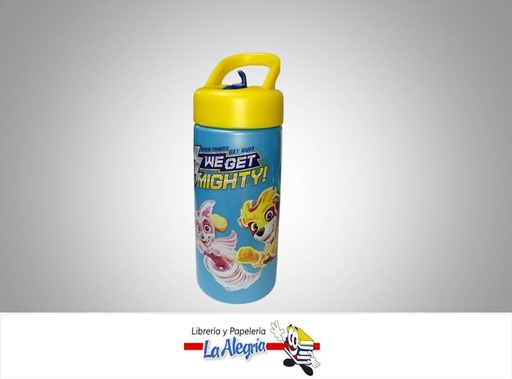 [8412497173310] TERMO PLASTICO 410 ML PAW PATROL MARCA S/M   