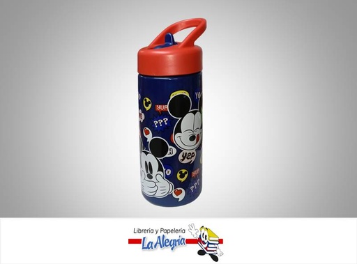 [8412497410019] TERMO PLASTICO 410 ML MICKEY MOUSE MARCA S/M   