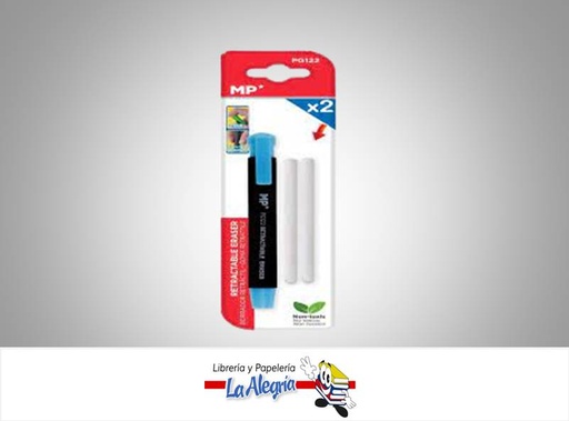 [8435250993420] BORRADOR RETRACTIL + 2 RECAMBIO PG122 MARCA MP