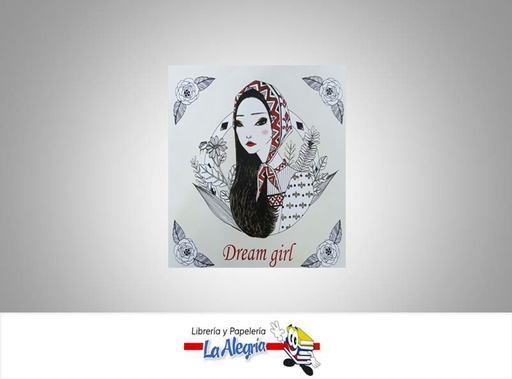 [8436560380696] MANDALAS DISCAYCA DREAM GIRL UND  TEMATICA LIBROS PARA COLOREAR    