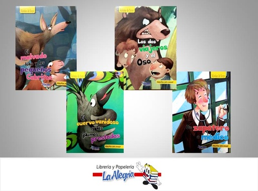 [8944513362021] COLECCION FABULAS DE ESOPO  TEMATICA INFANTIL   EDITORIAL SICOBEN