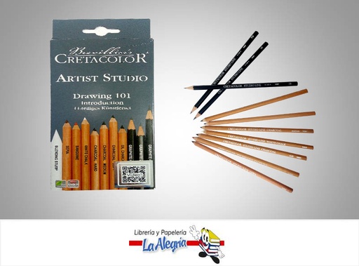 [9014400162368] LAPIZ DE DIBUJO ARTIST STUDIO SET D/11 MARCA CRETACOLOR   