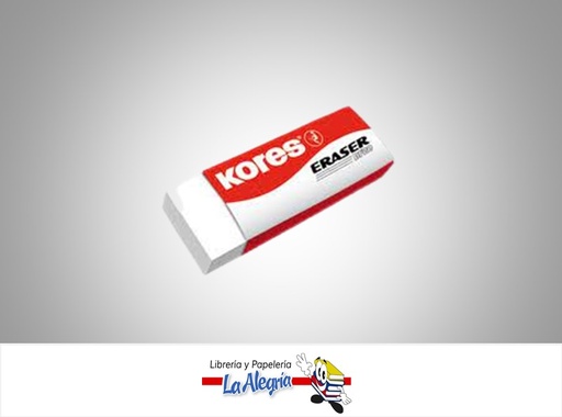 [9023800402011] BORRADOR DF20 60X21X10MM BLANCO UND MARCA KORES   