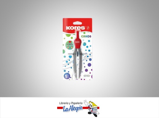 [9023800420107] COMPAS PLASTICO STUDENT CIRKOS UND MARCA KORES   