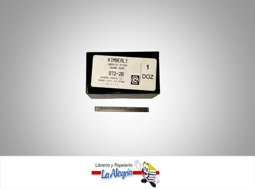 [9722B] CARBONCILLO PRENSADO 2B UND MARCA N/T   