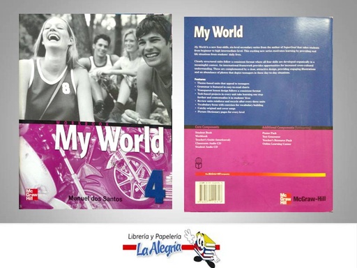 [9780071114318] MY WORLD 4 WORKBOOK  TEMATICA IDIOMAS AUTOR DOS SANTOS MANUEL EDITORIAL MCGRAW HILL