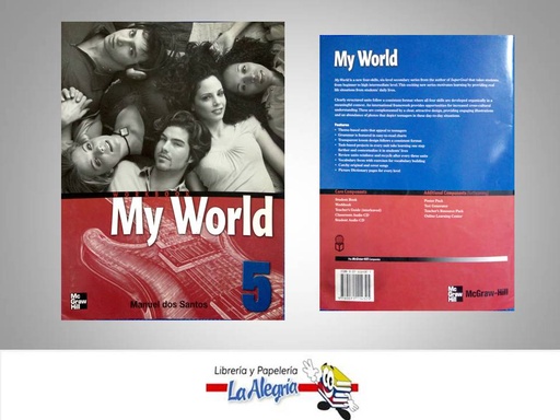 [9780071114325] MY WORLD 5 WORKBOOK  TEMATICA IDIOMAS AUTOR DOS SANTOS MANUEL EDITORIAL MCGRAW HILL