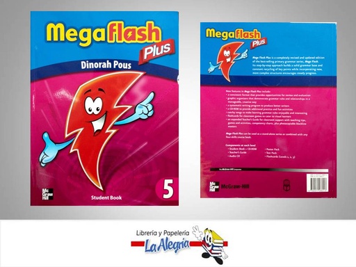 [9780071286213] MEGA FLASH PLUS 5  TEMATICA IDIOMAS AUTOR DINORAH POUS EDITORIAL MC GRAWHIL