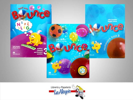 [9780230025325] BOUNCE STUDENTS STUDENT'S BOOK 3  TEMATICA IDIOMAS AUTOR KNIVETON, JULIE EDITORIAL MACMILLAN
