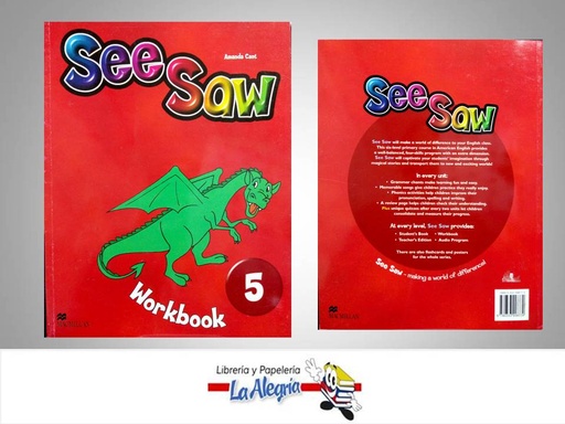 [9780333998779] SEE SAW WORKBOOK5    AUTOR C.AMANDA/H. KATHRYN EDITORIAL MACMILLAN