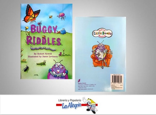 [9780821509654] BUGGY RIDDLES  TEMATICA IDIOMAS AUTOR NEWELL, ROBERT EDITORIAL SADLIER-OXFORD