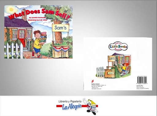 [9780821573020] WHAT DOES SAM SELL?  TEMATICA IDIOMAS AUTOR CYNTHIA ROTHMAN EDITORIAL SADLIER-OXFORD