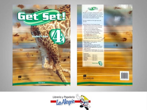 [9781405013253] GET SET STUDENTS BOOK 4  TEMATICA IDIOMAS AUTOR BEARE NICK EDITORIAL MACMILLAN HEINEMANN