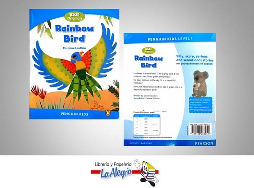 [9781408288252] RAINBOW BIRD LEVEL 1  TEMATICA IDIOMAS AUTOR LAIDLAW, CAROLINE EDITORIAL PEARSON