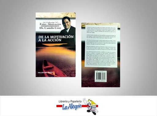 [9781607380313] DE LA MOTIVACION A LA ACCION  TEMATICA AUTOAYUDA AUTOR CAMILO CRUZ EDITORIAL TALLER DEL EXITO