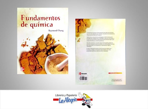 [9786071505415] FUNDAMENTOS DE QUIMICA  TEMATICA QUIMICA AUTOR RAYMOND CHANG EDITORIAL MC.GRAW.HILL
