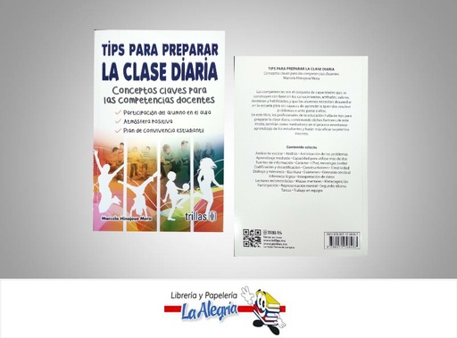 [9786071708267] TIPS PARA PREPARAR LA CLASE DIARIA  TEMATICA EDUCACION AUTOR HINOJOSA MARCELA EDITORIAL TRILLAS