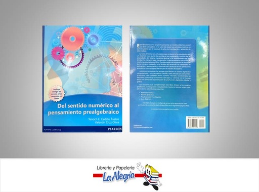 [9786073214148] DEL SENTIDO NUMERICO AL PENSAMIENTO  TEMATICA ALGEBRA AUTOR CEDILLO TENOCH EDITORIAL PEARSON