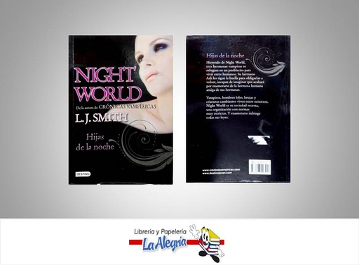 [9788408093916] HIJAS DE LA NOCHE NIGHT WORLD TEMATICA NOVELAS AUTOR L.J.SMITH EDITORIAL DESTINO