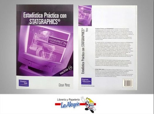 [9788420531663] ESTADISTICA PRACTICA CON STATGRAPHICS  TEMATICA ESTADISTICA AUTOR PEREZ CESAR EDITORIAL PEARSON