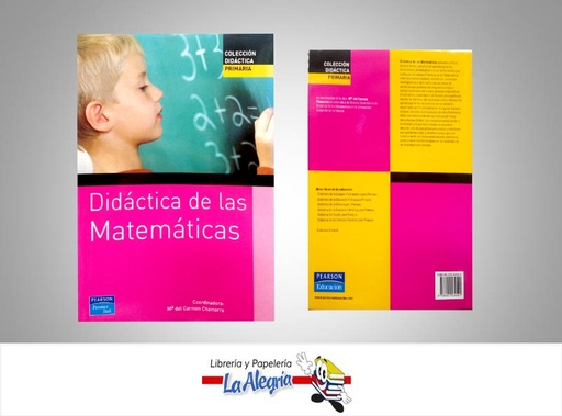 [9788420534541] DIDACTICA DE LAS MATEMATICAS  TEMATICA EDUCACION AUTOR CHAMORRO MARIA DEL CARME EDITORIAL PEARSON