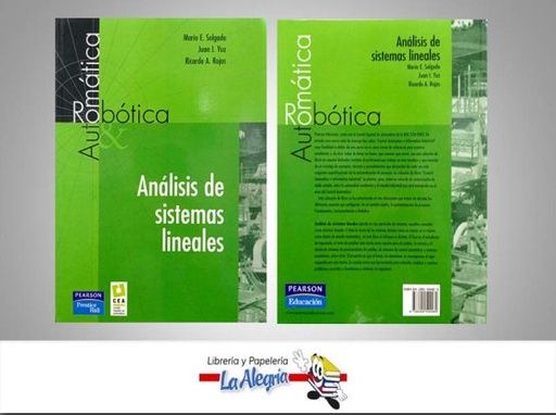 [9788420544489] ANALISIS DE SISTEMAS LINEALES ROBOTICA  TEMATICA INGENERIA AUTOR MARIO SALGADO EDITORIAL PEARSON