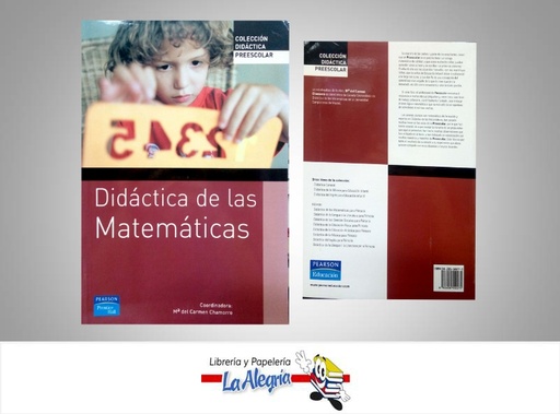 [9788420550275] DIDACTICA DE LAS MATEMATICAS PREESC  TEMATICA EDUCACION AUTOR CHAMORRO MARIA DEL CARME EDITORIAL PEARSON