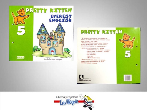 [9788424188467] PRETTY KITTEN EVEREST ENGLISH 5  TEMATICA IDIOMAS AUTOR JUAN CARLOS LOPEZ EDITORIAL EVEREST