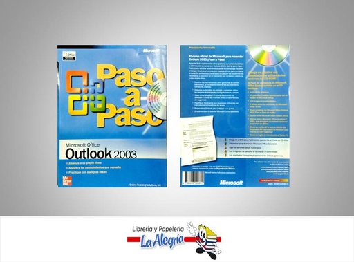 [9788448140601] PASO A PASO OUTLOOK 2003 MICROSOF OFFICE  TEMATICA COMPUTACION AUTOR ONLINE TRAINING SOLUTIONS EDITORIAL MC GRAW HILL