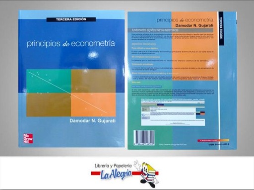 [9788448146320] PRINCIPIOS DE ECONOMETRIA  TEMATICA ECONOMIA AUTOR DAMODAR GUJARATI EDITORIAL MC GRAW HILL