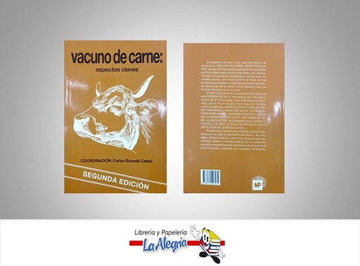 [9788471147431] VACUNO DE CARNE 2 EDICION  TEMATICA AGROPECUARIA AUTOR BUXADE CARBO, CARLOS EDITORIAL EDICIONES MUNDIPRENSA