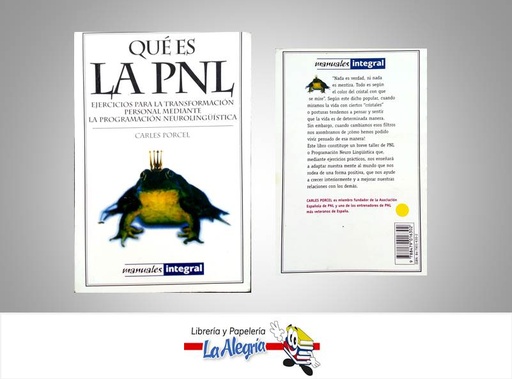[9788479016302] QUE ES LA PNL TEMATICA PSICOLOGIA AUTOR CARLES PORCEL EDITORIAL MANUALES INTEGRAL