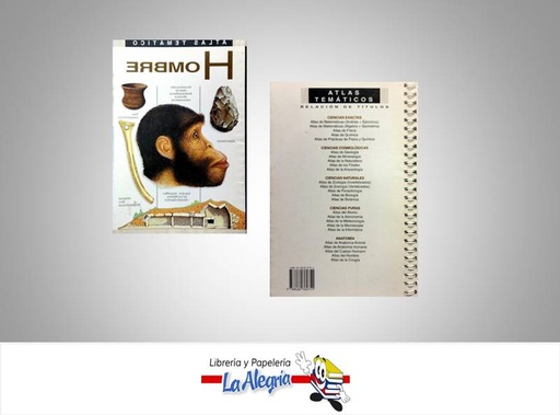 [9788482360751] ATLAS TEMATICO HOMBRE  TEMATICA ATLAS   EDITORIAL IDEA BOOKS