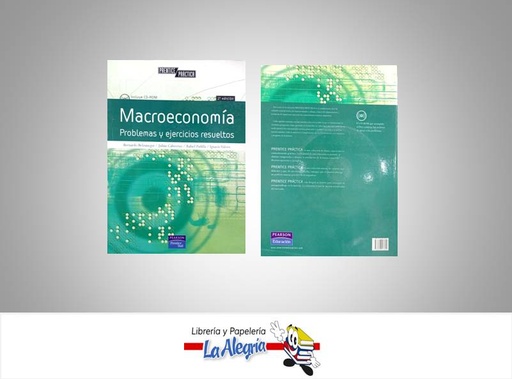 [9788483223642] MACROECONOMIA PROBLEMAS Y EJERCICIOS  TEMATICA ECONOMIA AUTOR BERNARDO/JULIAN/RAFAEL/IG EDITORIAL PEARSON