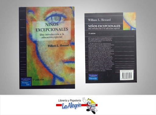 [9788489660175] NINOS EXCEPCIONALES  TEMATICA INVESTIGACION AUTOR HEWARD WILLIAM EDITORIAL PEARSON