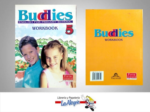 [9789580219750] BUDDIES 5 WORKBOOK  TEMATICA IDIOMAS AUTOR ROSSET EDUARDO EDITORIAL VOLUNTAD
