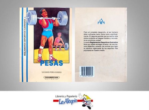 [9789583000430] REG. DEPORTIVOS ILUSTRADOS PESAS  TEMATICA DEPORTE AUTOR PEREA TUCIDIDES EDITORIAL PANAMERICANA