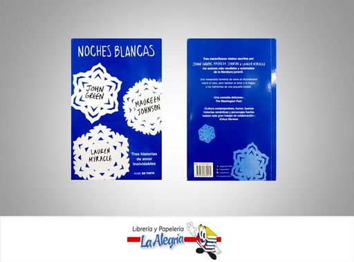 [9789585889132] NOCHES BLANCAS TEMATICA NOVELAS AUTOR GRENN, JOHN /JOHNSON, M EDITORIAL EDITORIAL NUBE DE TINTA