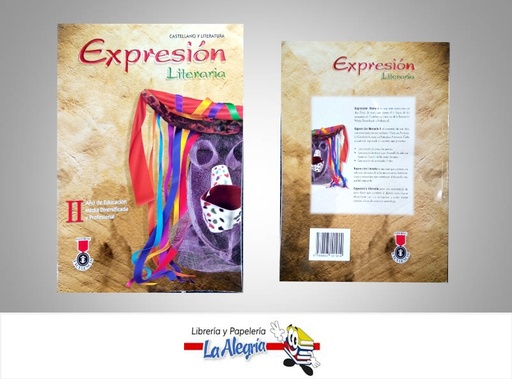 [9789803121914] EXPRESION LITERARIA II ANO DIVERSIFICADO  TEMATICA EDUCACION AUTOR LI'ALBERT LOLA EDITORIAL EXCELENCIA