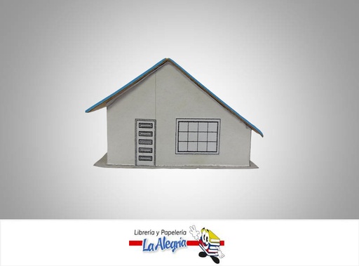 [A5] CASA P/MAQUETA 1 PISO ESC 1:125 UND MARCA S/M   
