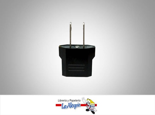 [ADAP01] ADAPTADOR CORRIENT ENCHUFE EUR-AME UND MARCA S/M   