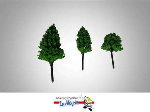 [ARBOL30] ARBOL PARA MAQUETA 1:50 VERDE UND MARCA S/M   