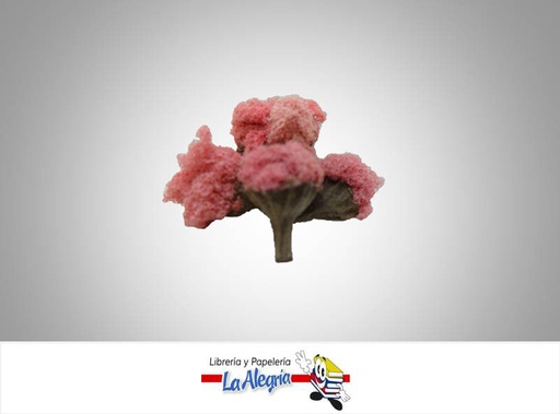 [ARBUSTO006] ARBUSTO P/MAQUETA ROSADO 2CM UND MARCA DISEÑOS EN BLANCO   