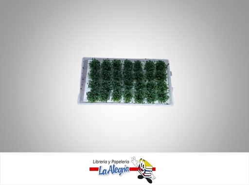 [ARBUSTOS01] ARBUSTOS PARA MAQUETAS VERDE UND MARCA S/M   